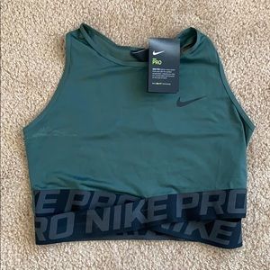 Women’s Nike Pro Intertwist Crop Tank Top